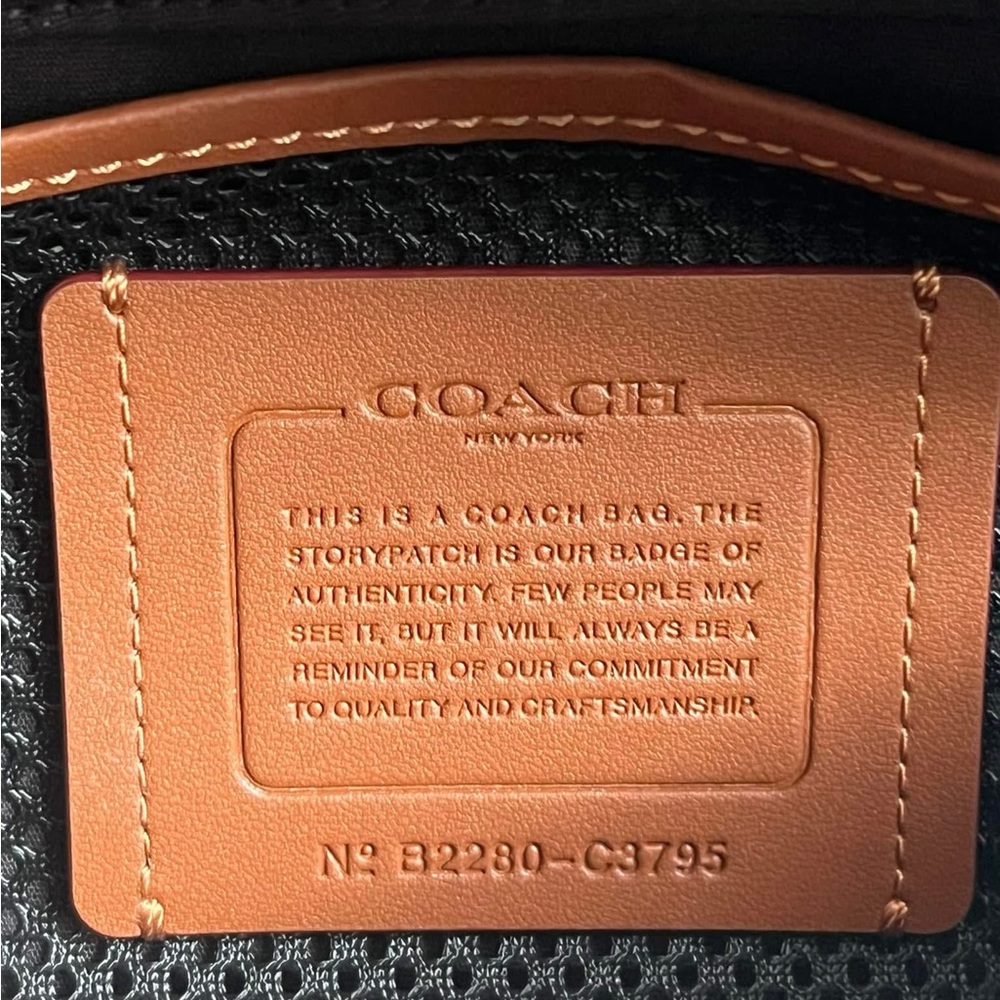 C3795 - Coach League Belt Bag in Signature Jacquard - Picture 7 of 11